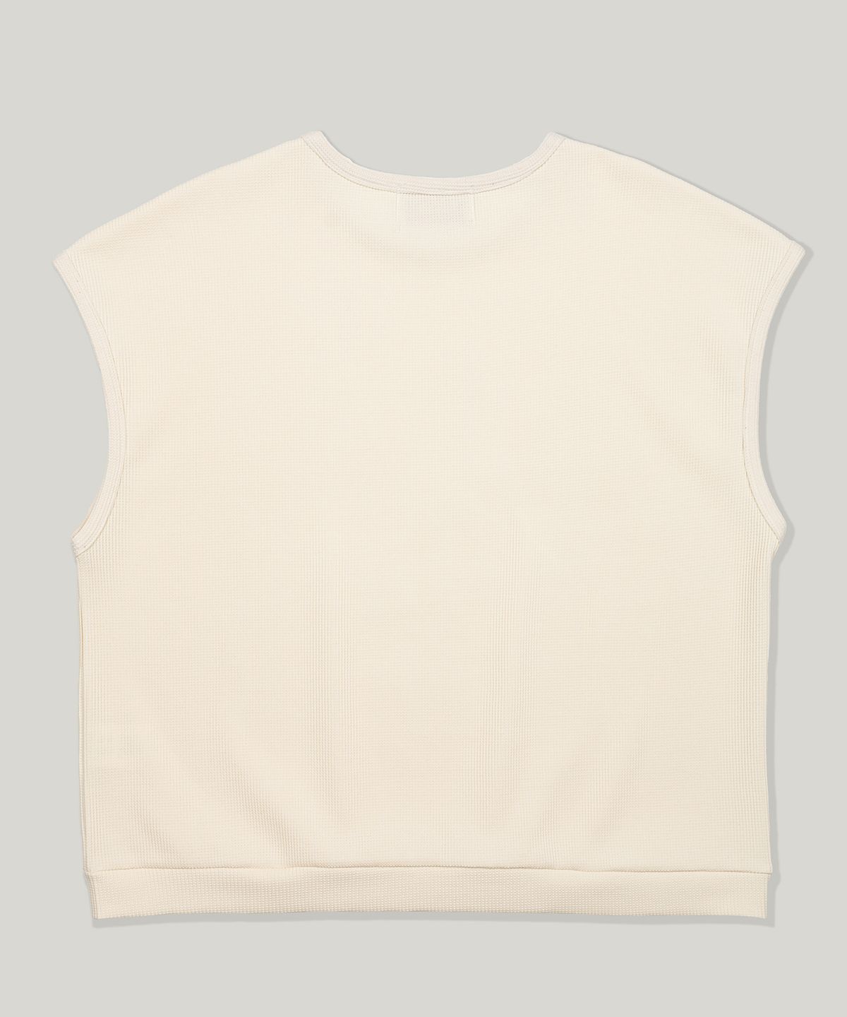 플로즈룸(FLAWSROOM) Soft Waffle Sleeveless [CREAM]