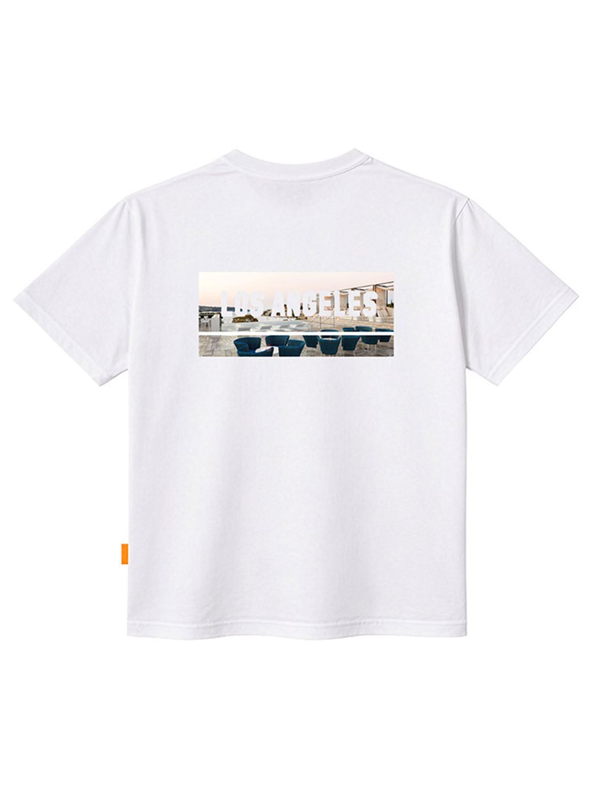 엘라모(LLAMO) 로스앤젤레스 반팔티셔츠 남녀공용 빅사이즈 S~4XL