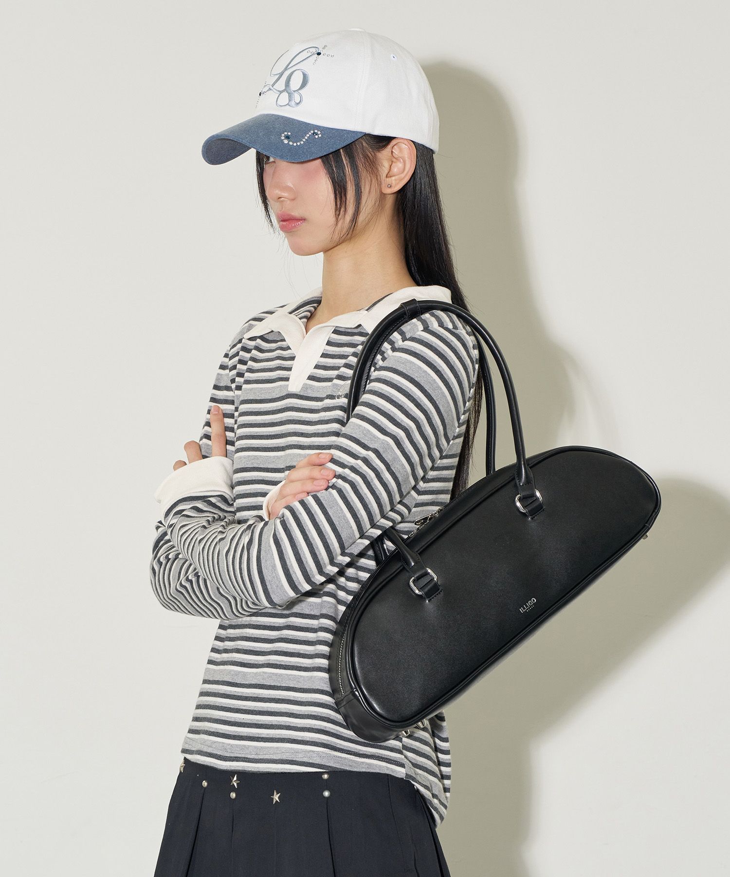 ★ILLIGO★ Baguette Bag Black 5010515913 MUSINSA | ILLIGO Baguette bag black
