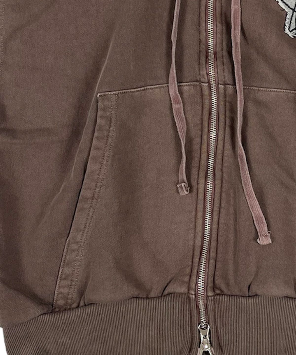 스케이터락(SK8ER ROCK) Doodle Star Pigment Hood Zip-up (Brown)
