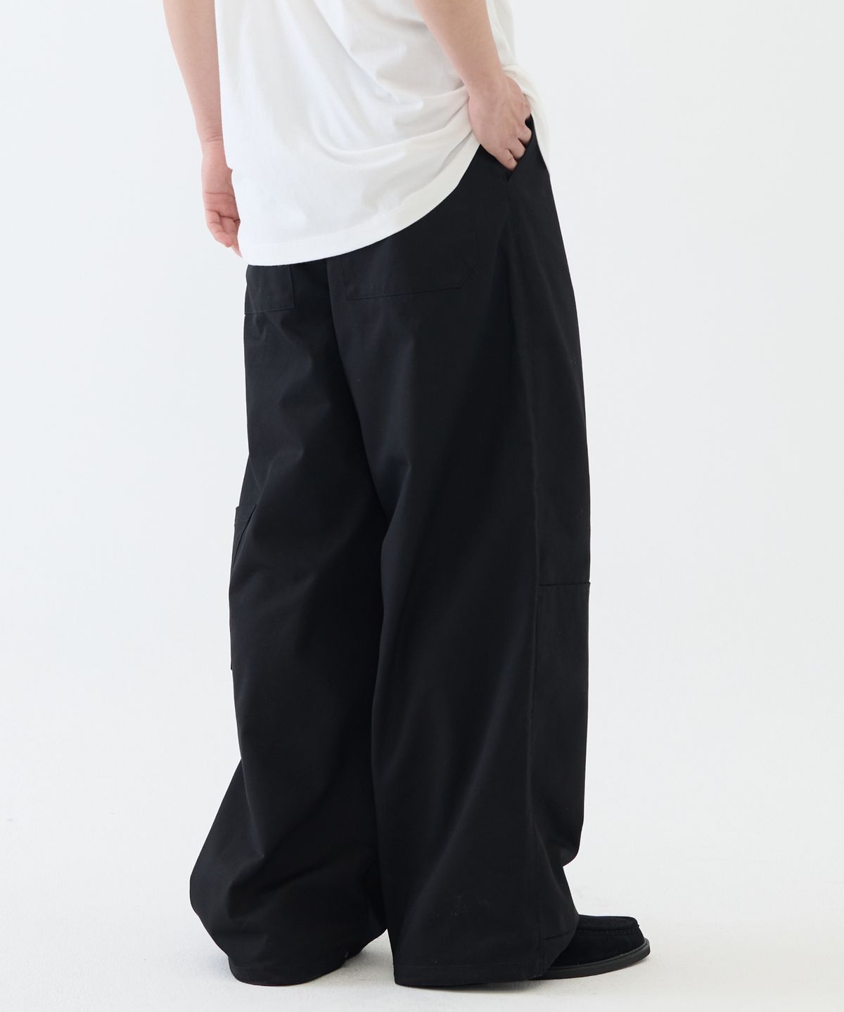 이스트서비스샵(eastserviceshop) ESS Cotton Carpenter Pants - Black