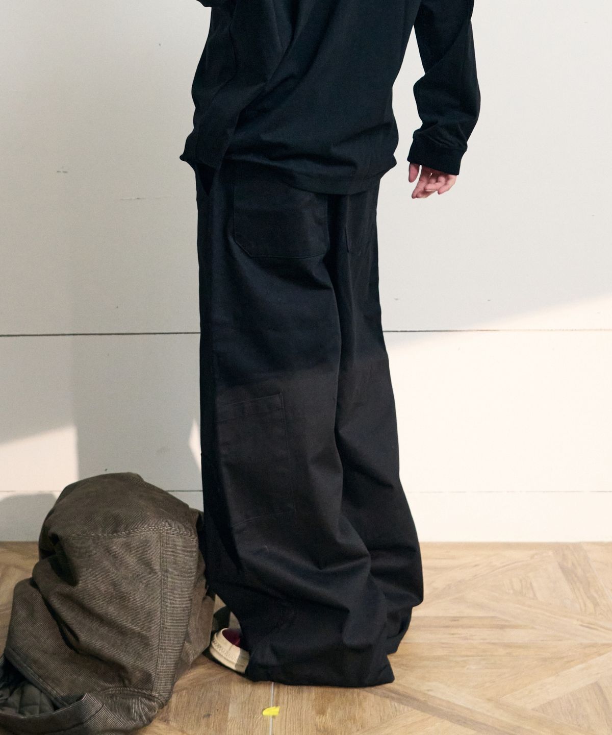 이스트서비스샵(eastserviceshop) ESS Cotton Carpenter Pants - Black