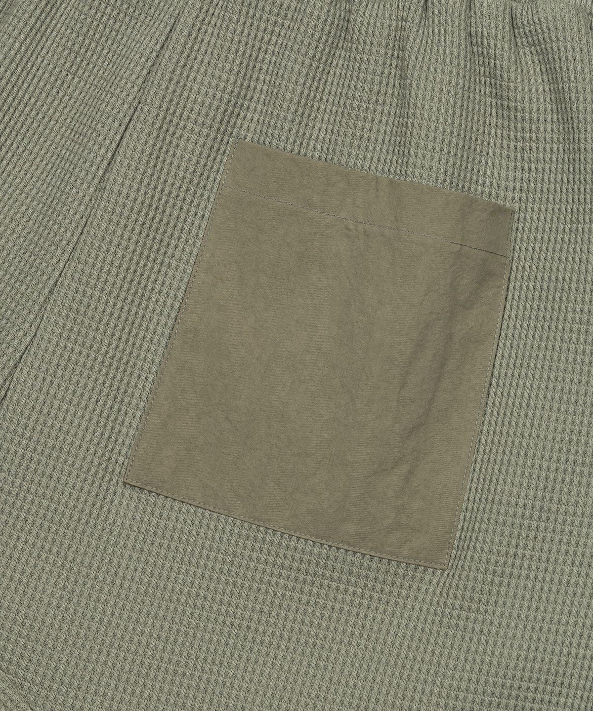 플로즈룸(FLAWSROOM) Round Panel Jogger Pants [KHAKI]