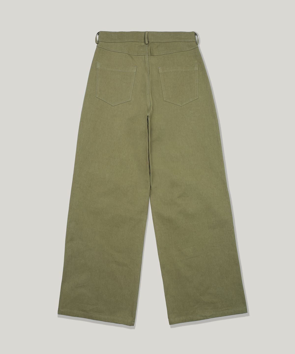 플로즈룸(FLAWSROOM) Flare Button Pants [KHAKI]