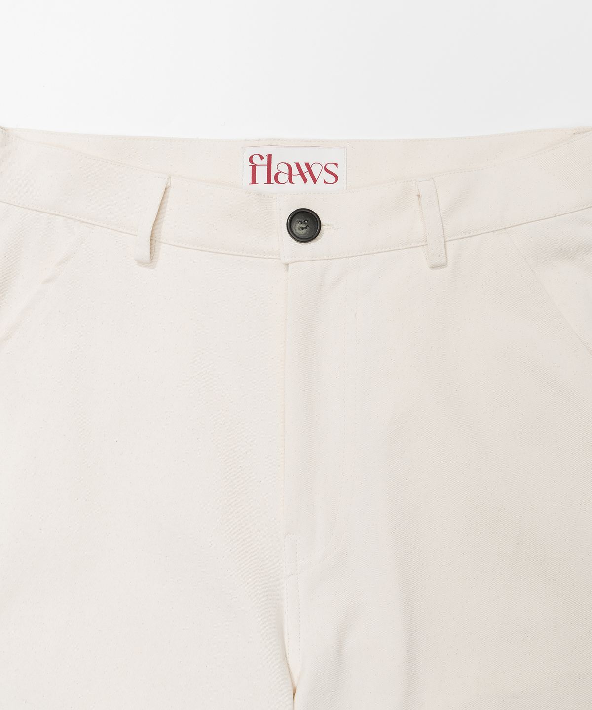플로즈룸(FLAWSROOM) Flare Button Pants [CREAM]