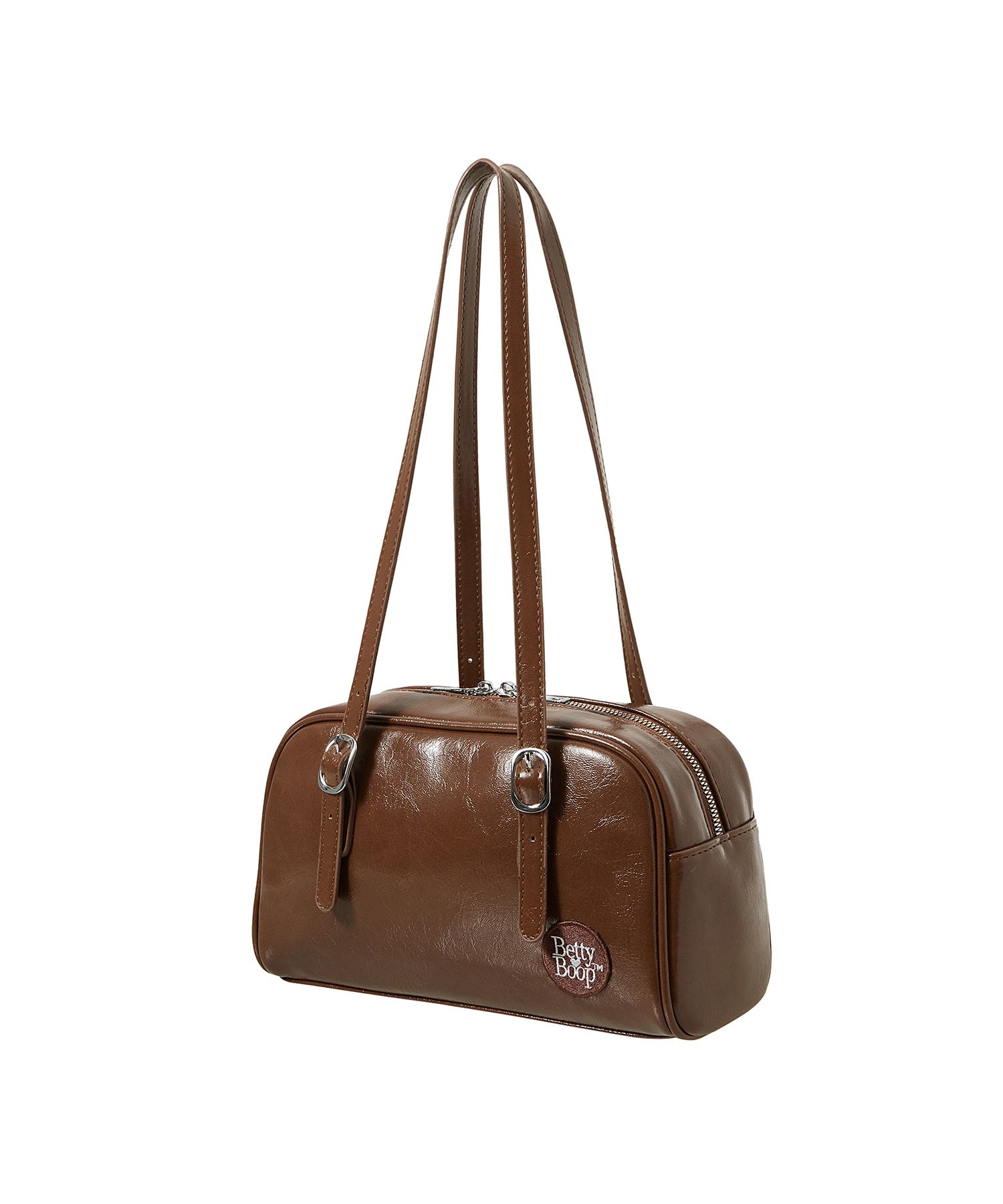 [ULKIN CANVAS]Bettyboop Padded Buckle Mini Shoulder Bag _2色 MUSINSA | ULKIN CANVAS Betty Boop Buckle Pocket Cross