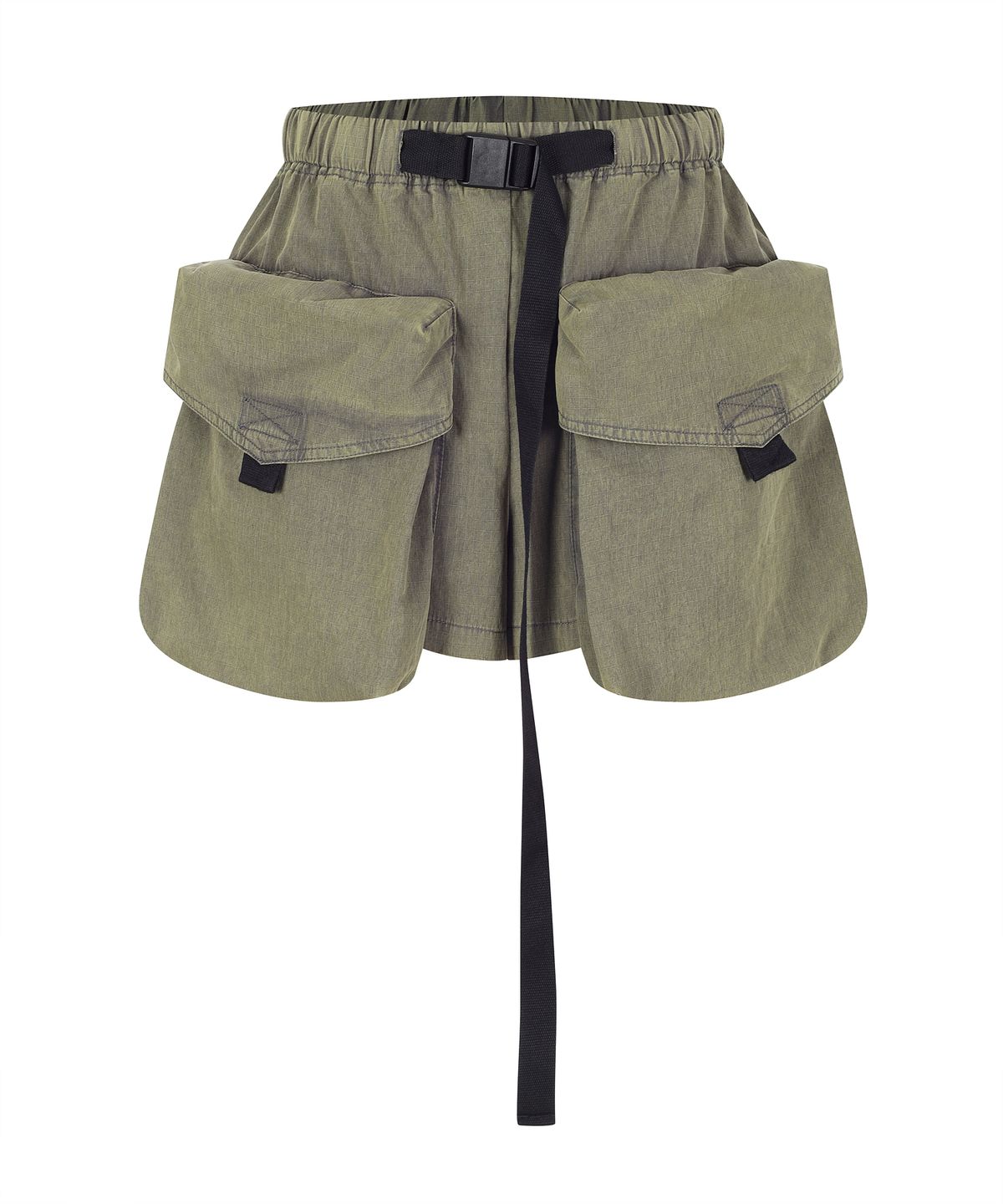 라라폭스(LALAFOX) BELT POINT CARGO SHORT PANTS KHAKI BQ2WP023