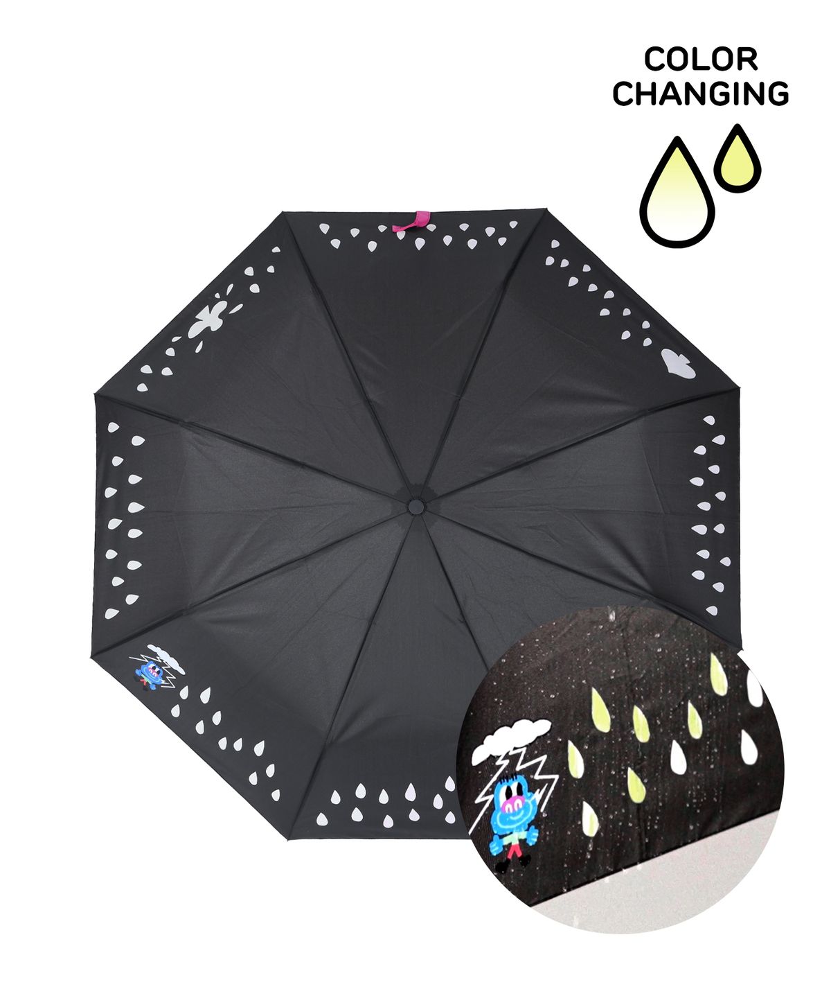 팀코믹스(TIMCOMIX) TIM COLOR CHANGING UMBRELLA BLACK