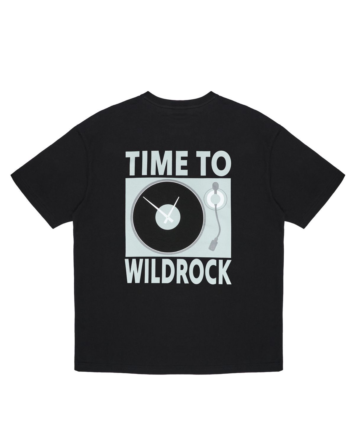 와일드락(WILDROCK) 타임 투 와일드 반팔 티셔츠_블랙