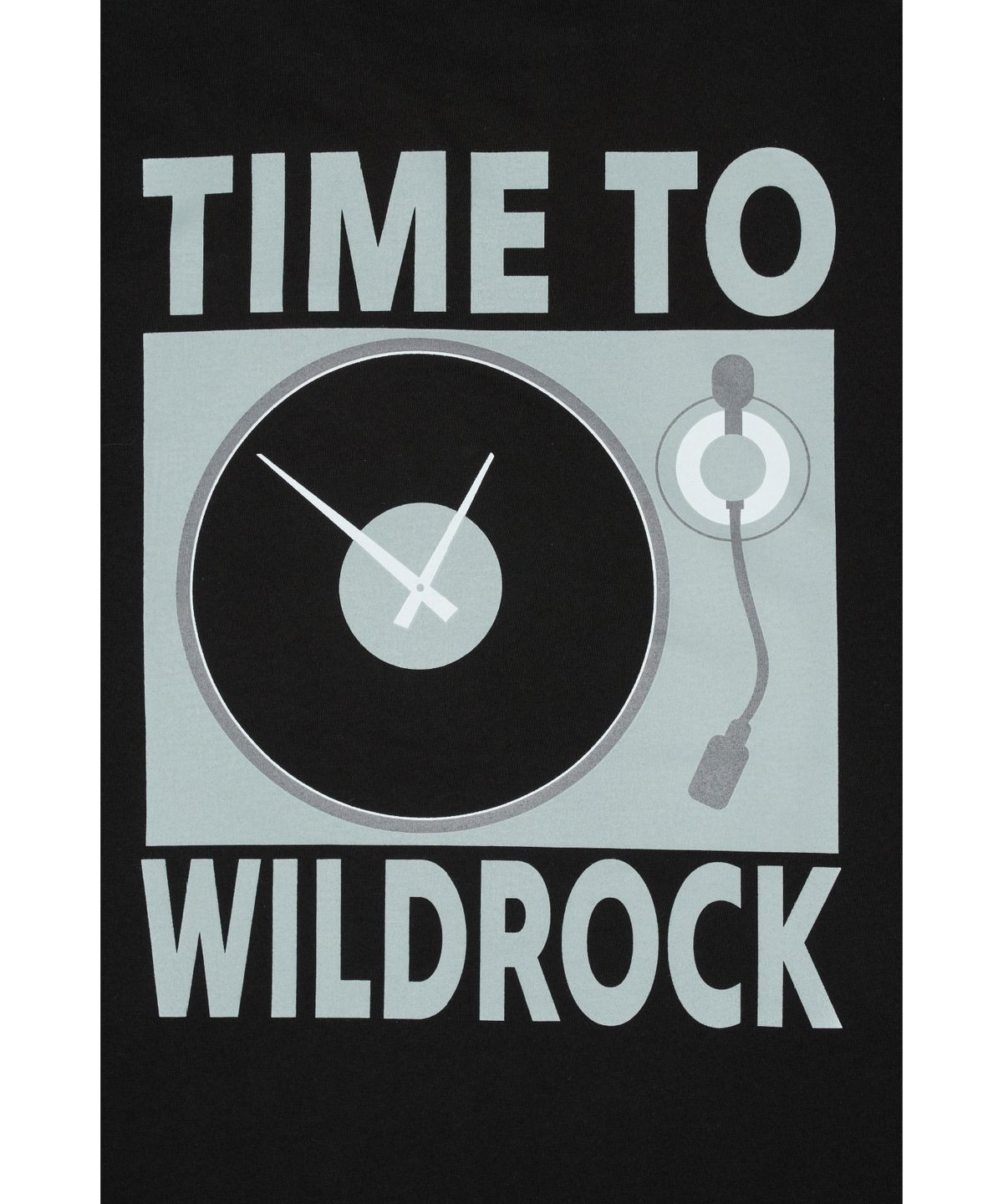 와일드락(WILDROCK) 타임 투 와일드 반팔 티셔츠_블랙