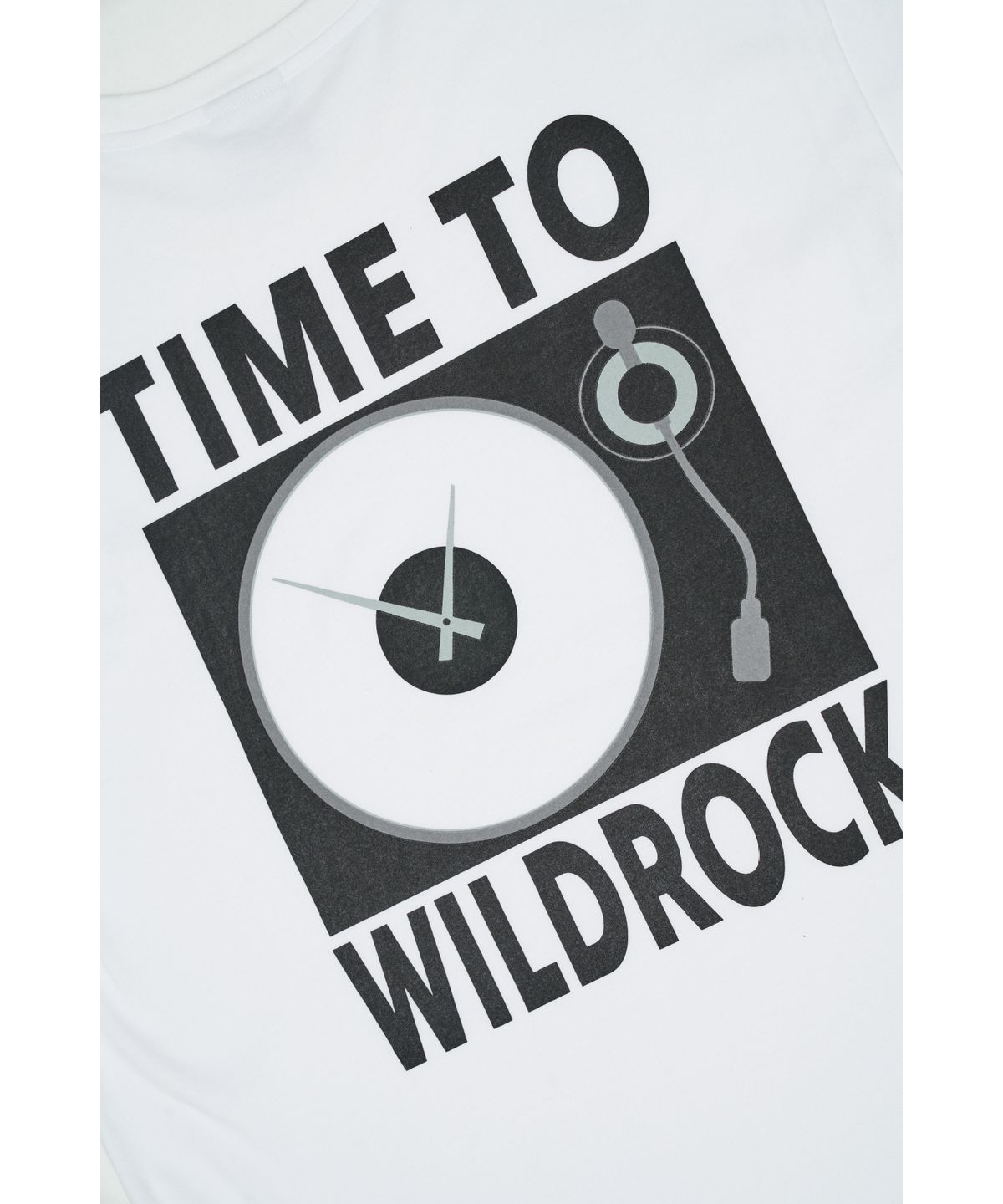 와일드락(WILDROCK) 타임 투 와일드 반팔 티셔츠_화이트