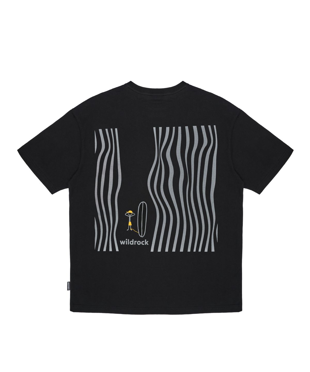 와일드락(WILDROCK) 와일드 레이지 데이 반팔 티셔츠_블랙