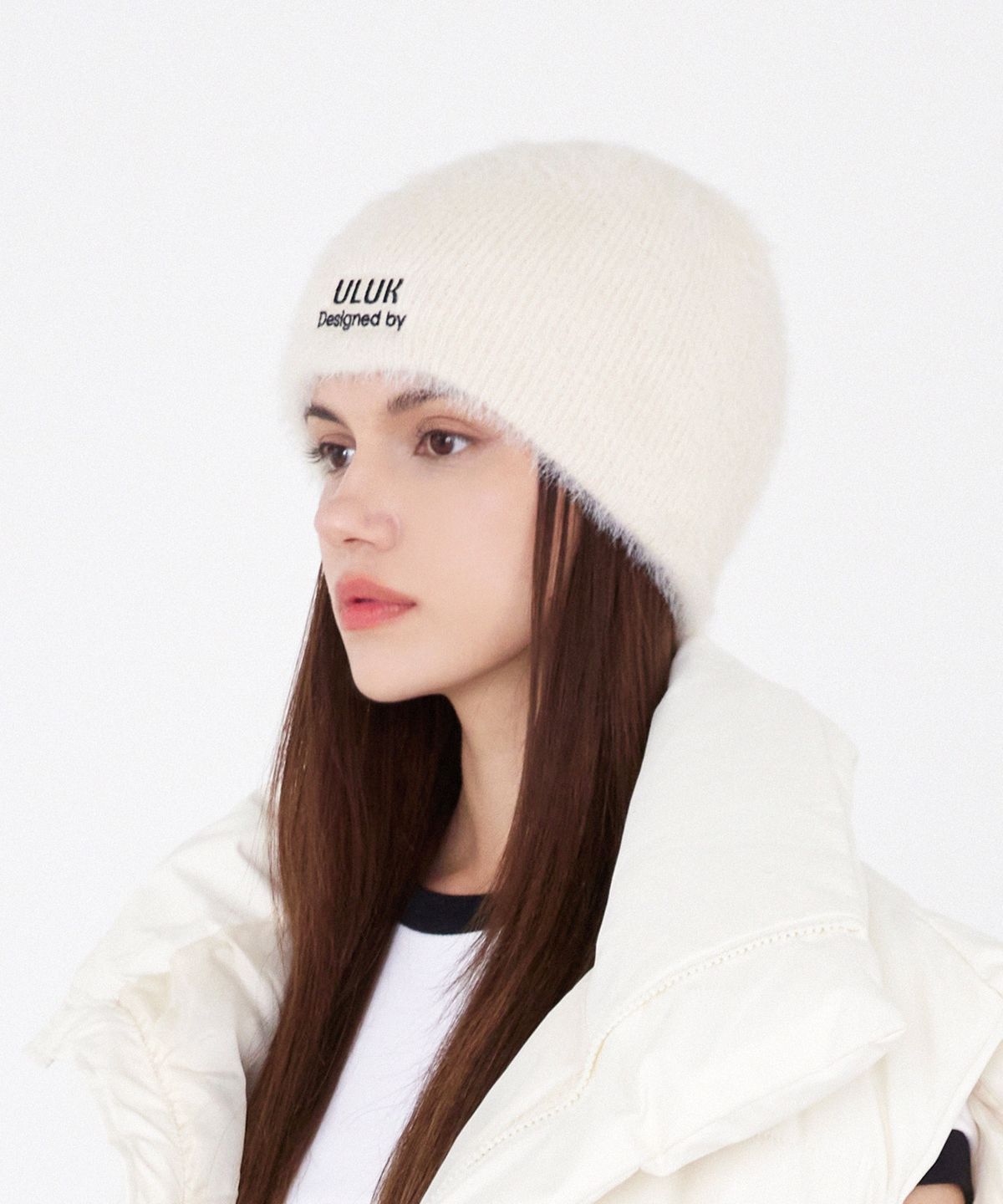 유룩(ULUK) 유룩 소프트 앙고라 비니_Ivory
