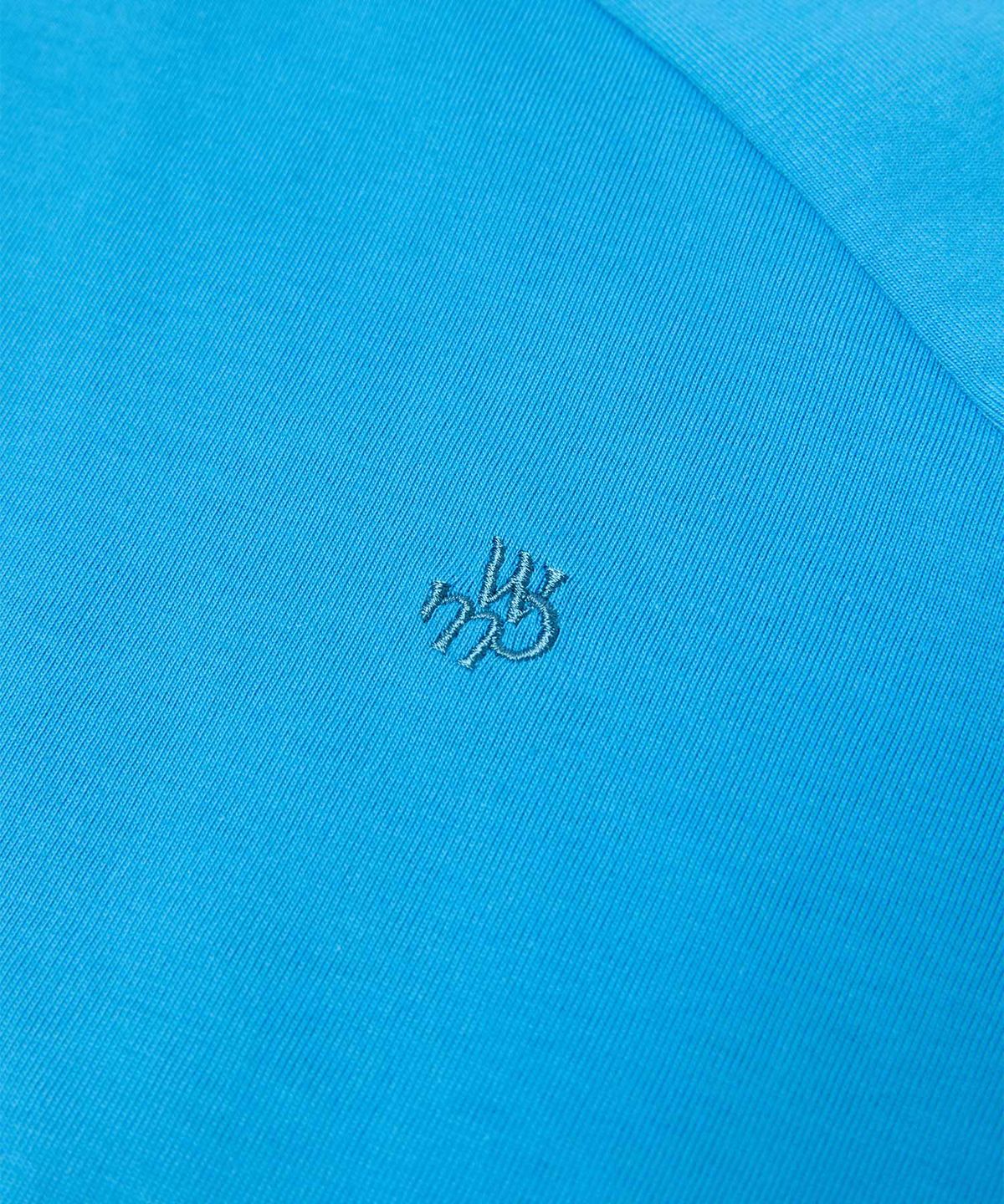 더블유엠씨(WMC) 키치 와펜 티셔츠_BLUE