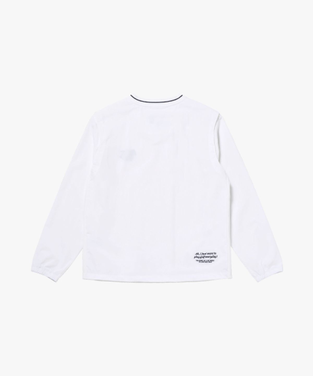매드캐토스 컨트리클럽(MADCATTOS COUNTRY CLUB) MCC W WOVEN V-NECK ANORAK-WHITE