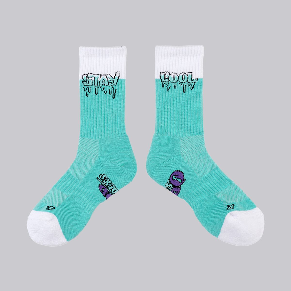 오드삭스(ODDSOCKS) [선물세트] 쿨맥스 스트리트 크루 삭스 4개입