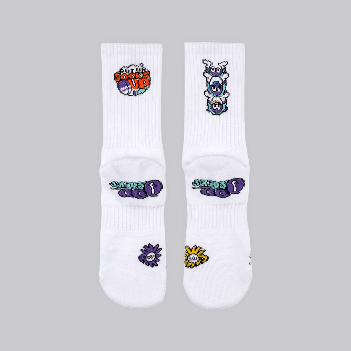 오드삭스(ODDSOCKS) [선물세트] 쿨맥스 스트리트 크루 삭스 4개입