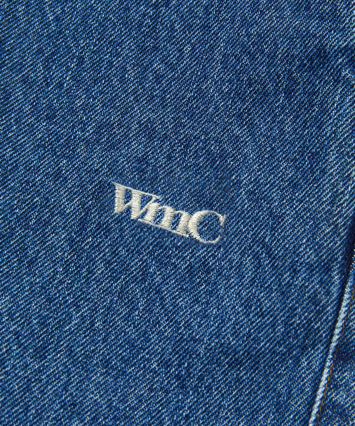 더블유엠씨(WMC) 레이어드 버뮤다 데님_BLUE