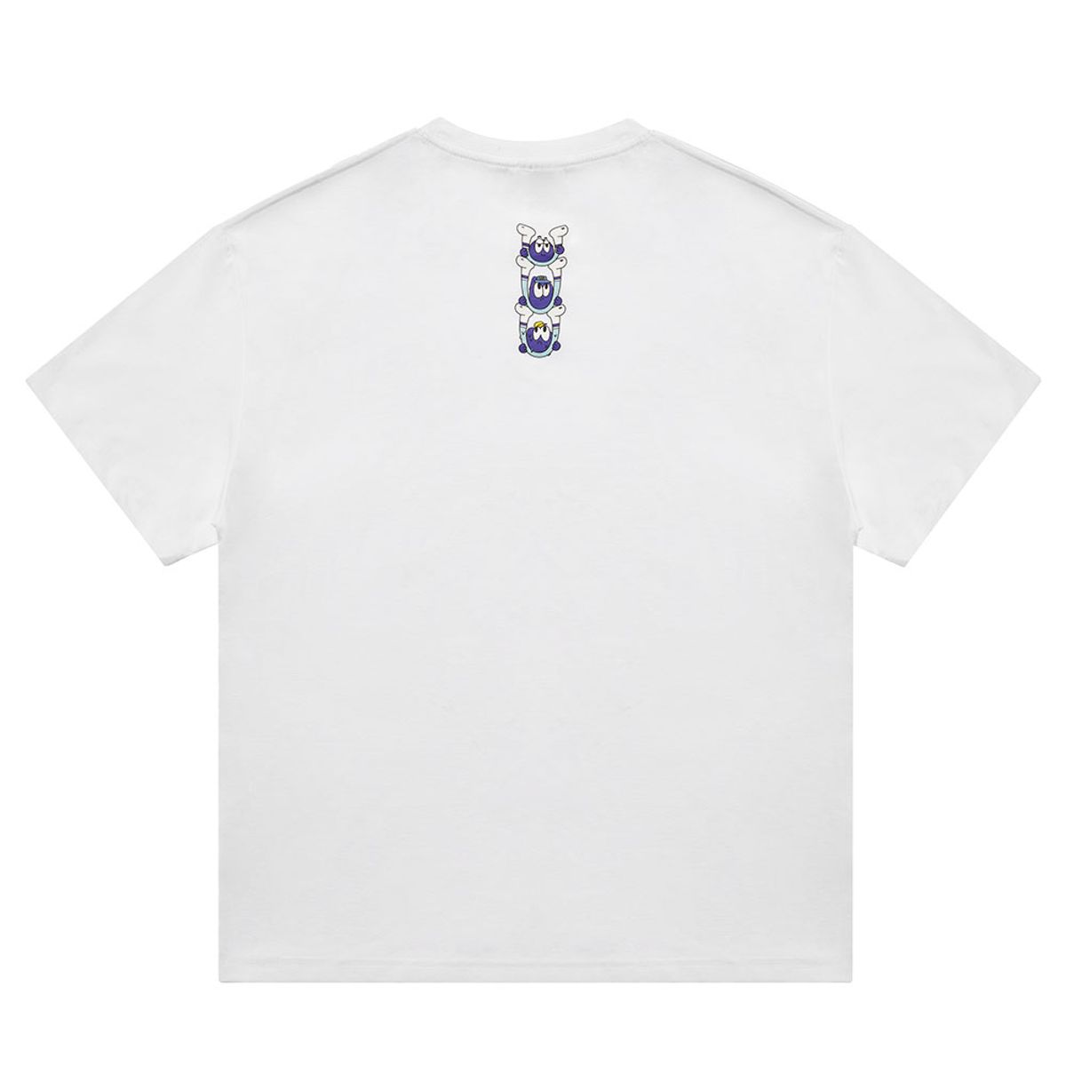 오드삭스(ODDSOCKS) STREET 삭스 업 반소매티셔츠 화이트
