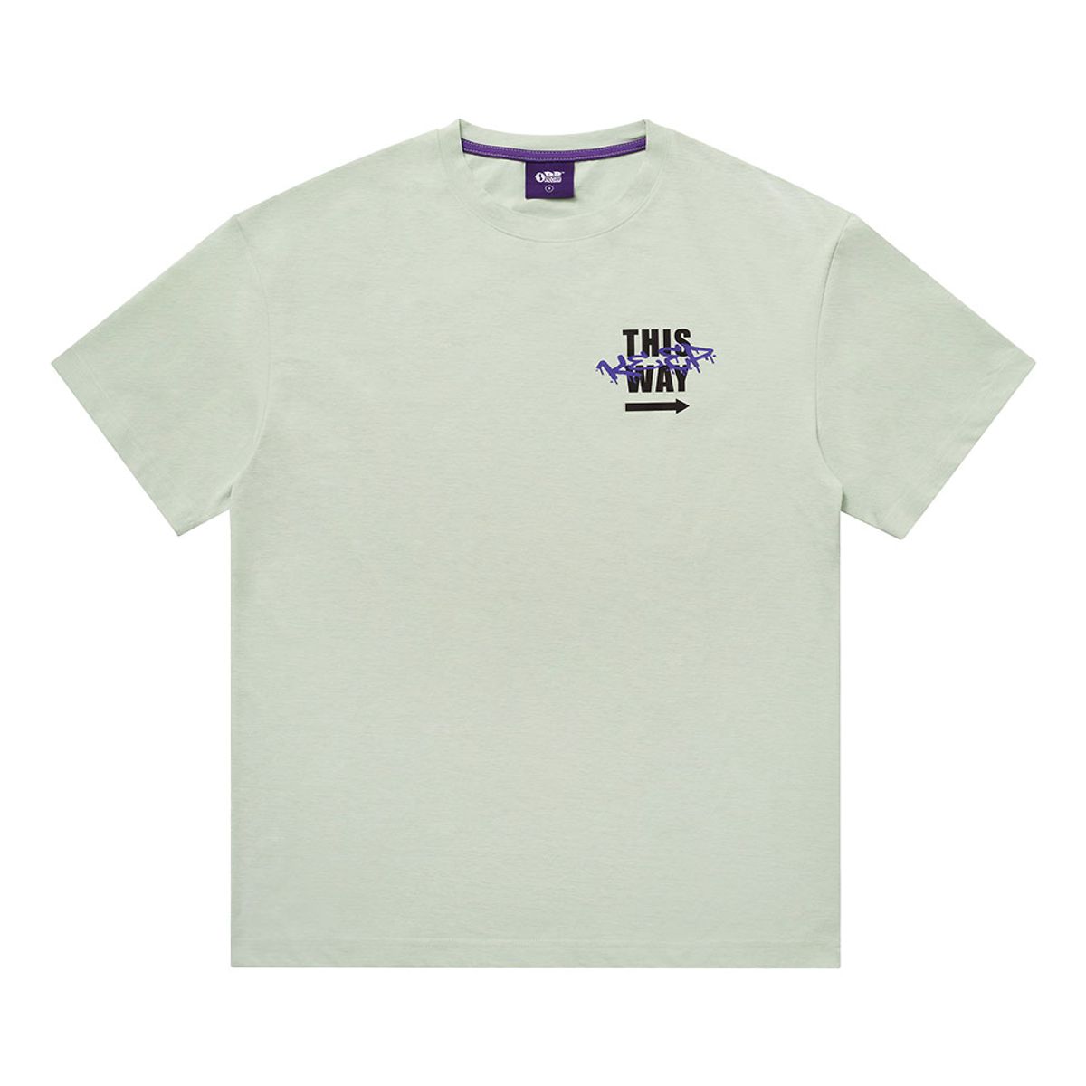 오드삭스(ODDSOCKS) STREET 디스 웨이 반소매티셔츠 민트