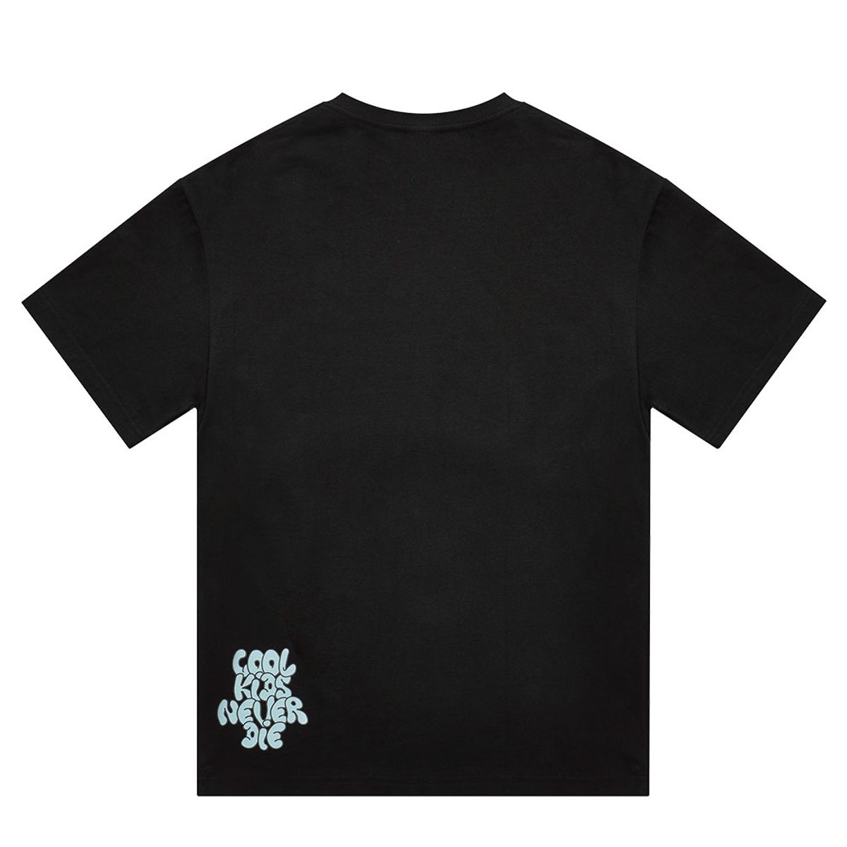 오드삭스(ODDSOCKS) STREET 쿨 키즈 반소매티셔츠 블랙