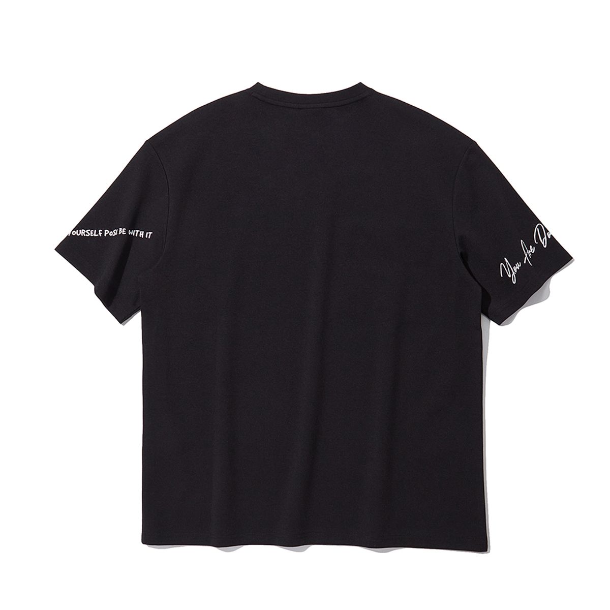 인터크루(INTERCREW) 키치 모티브 포켓 반팔 블랙 ITY2TM06ABK