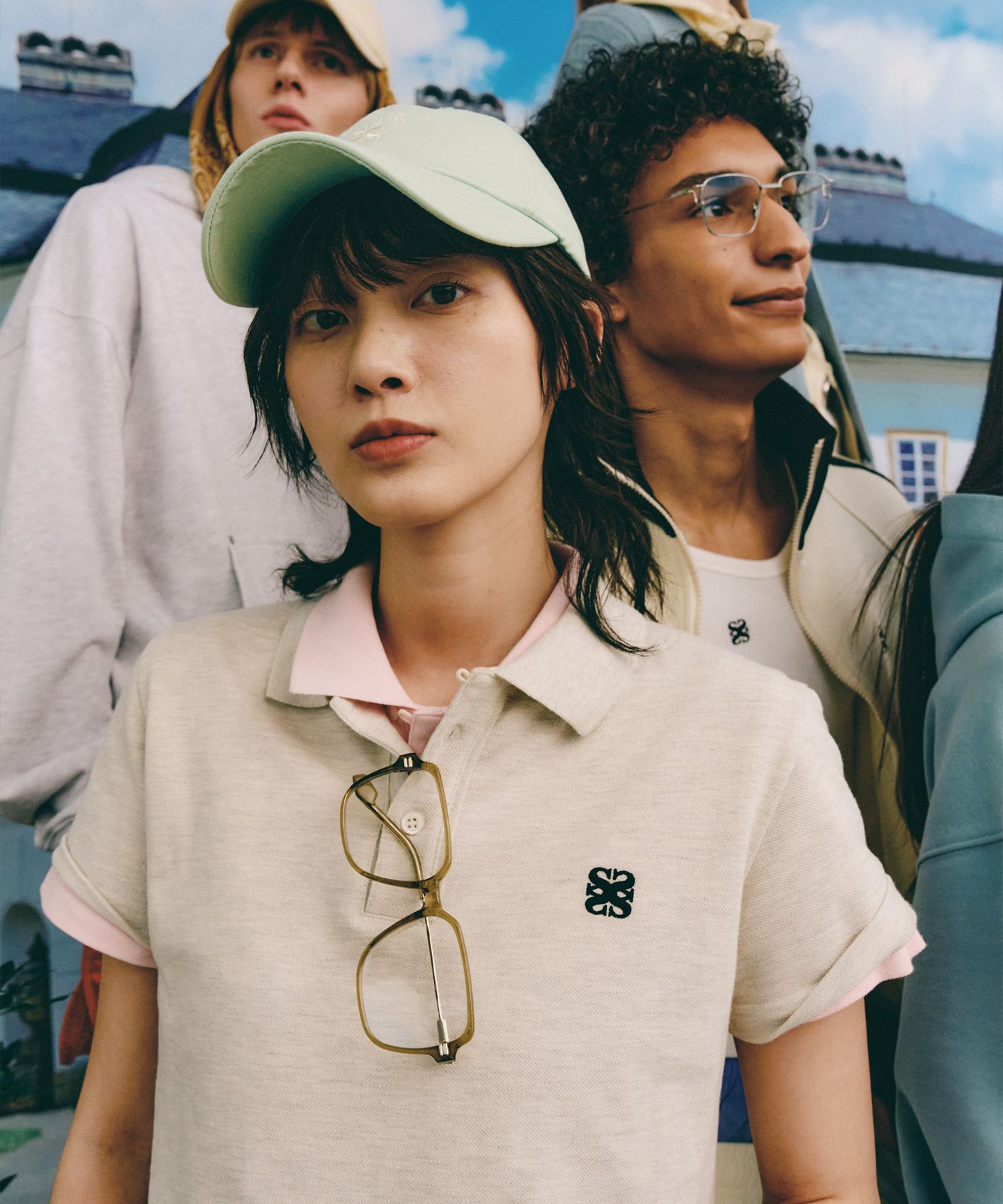MUSINSA | SATUR Basic Pique Polo Short-Sleeved T-shirt