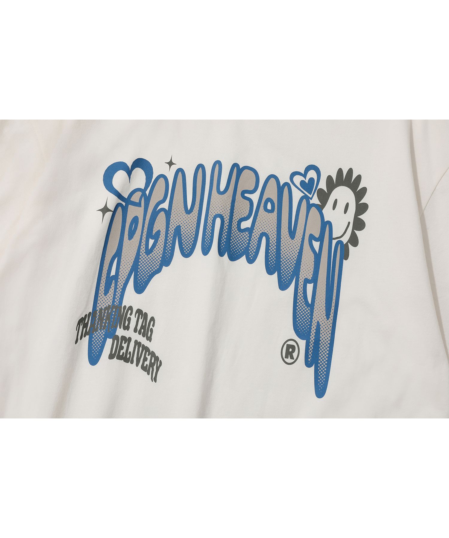 MUSINSA | CPGN STUDIO HEAVEN CREW Short Sleeve T-shirt Cream