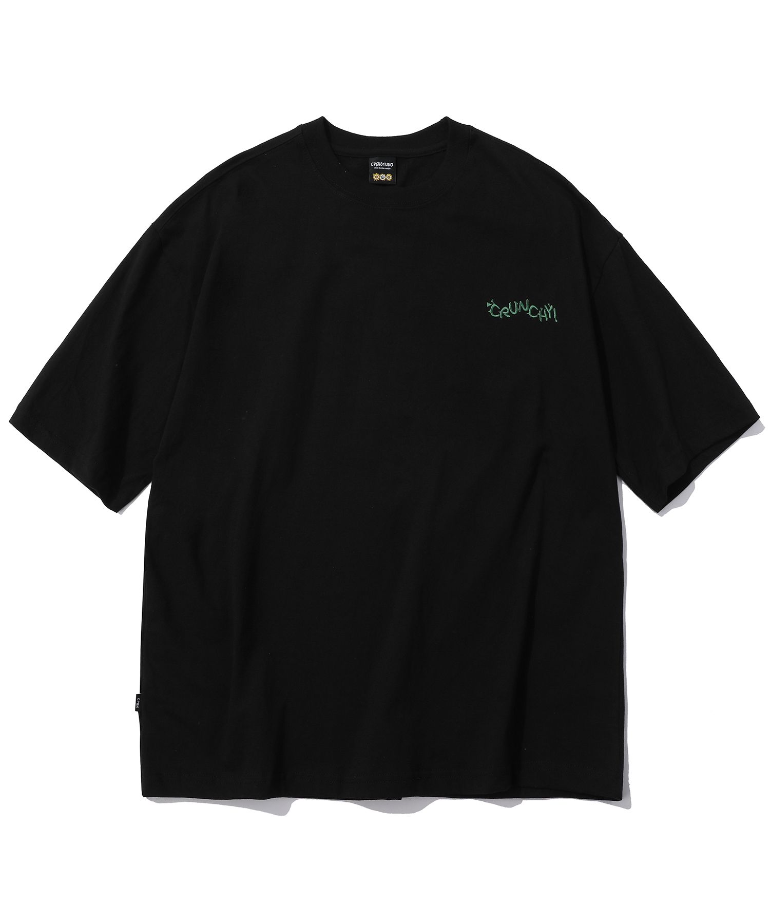 【CPGN STUDIO】My Back Embroidery Short Sleeve T-shirt MUSINSA | CPGN STUDIO Crunch Embroidery Short-sleeved T