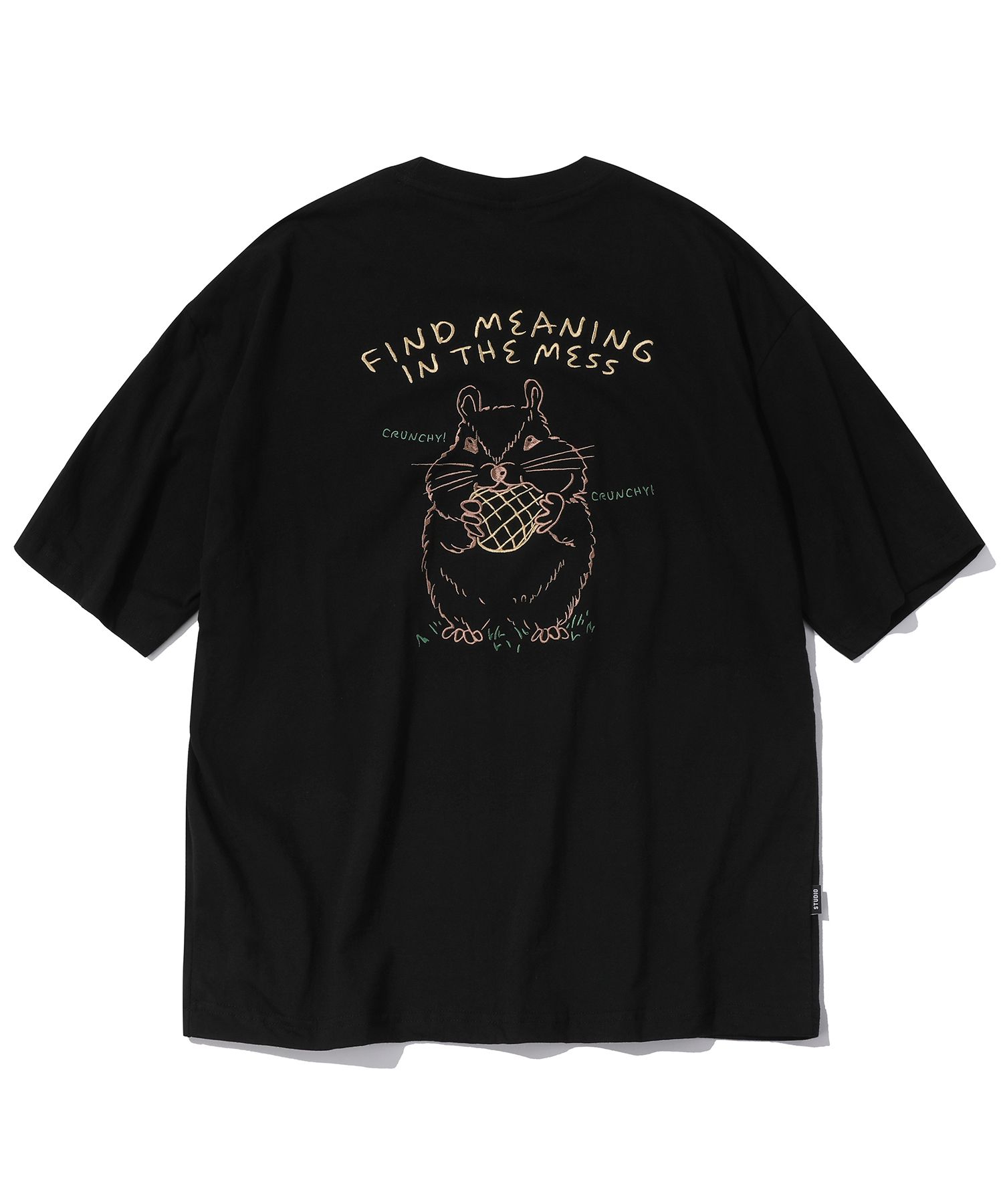 【CPGN STUDIO】My Back Embroidery Short Sleeve T-shirt MUSINSA | CPGN STUDIO Infinity Embroidery Short-Sleeved T