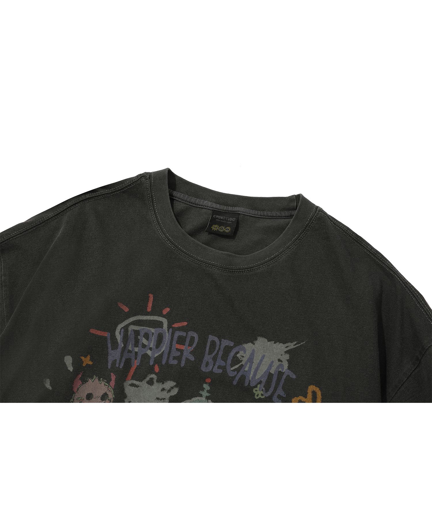 MUSINSA公式 | CPGN STUDIO Happy Day Pigment Short Sleeve T