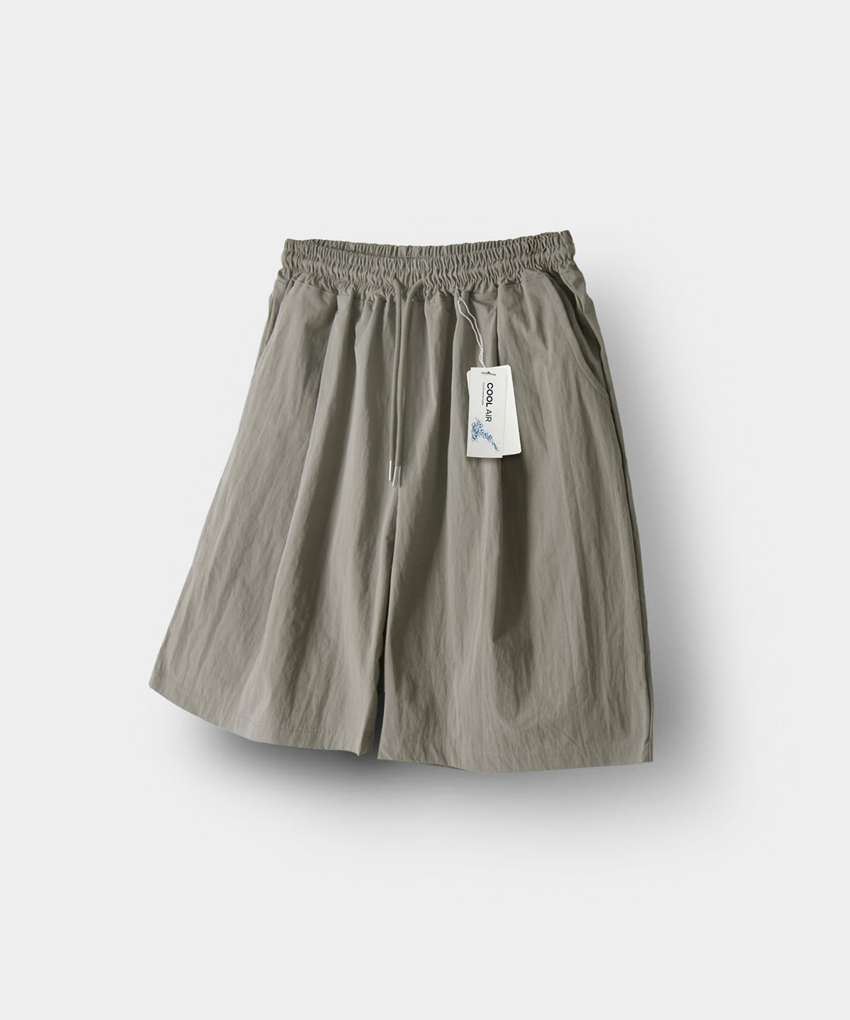 무드인사이드(MOOD INSIDE) [2PACK]에어쿨 원턱 나일론 버뮤다 팬츠