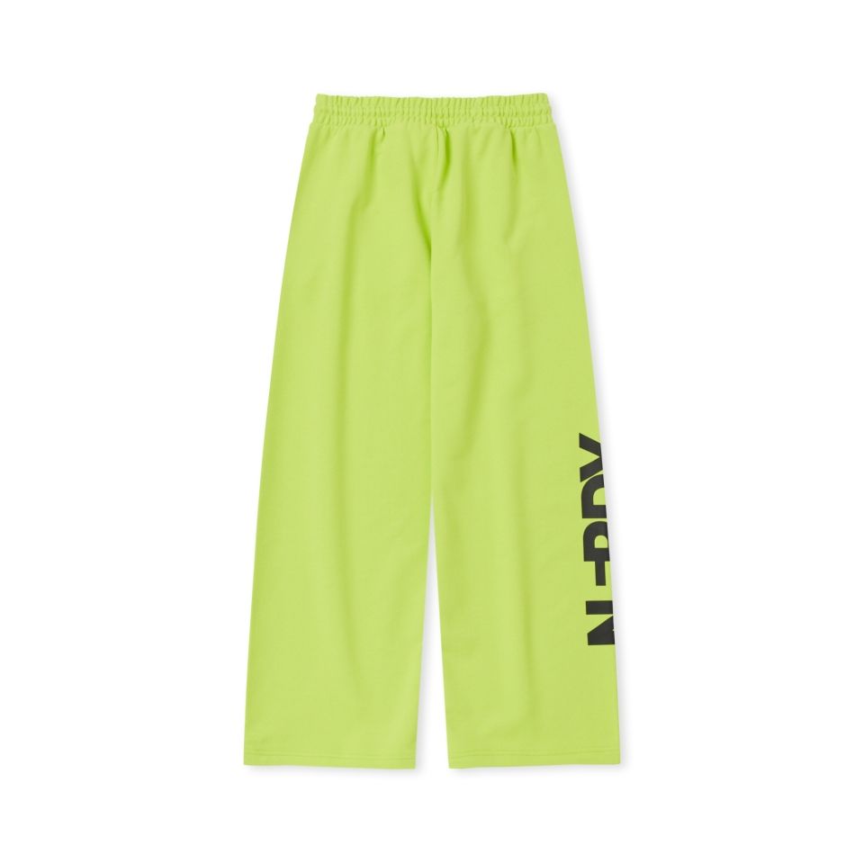 さらに100円引き◆NERDY◆VARSITY LOGO SWEATPANTS ◇NERDY◇Varsity Logo Brushed Sweatpants◇スウェットパンツ