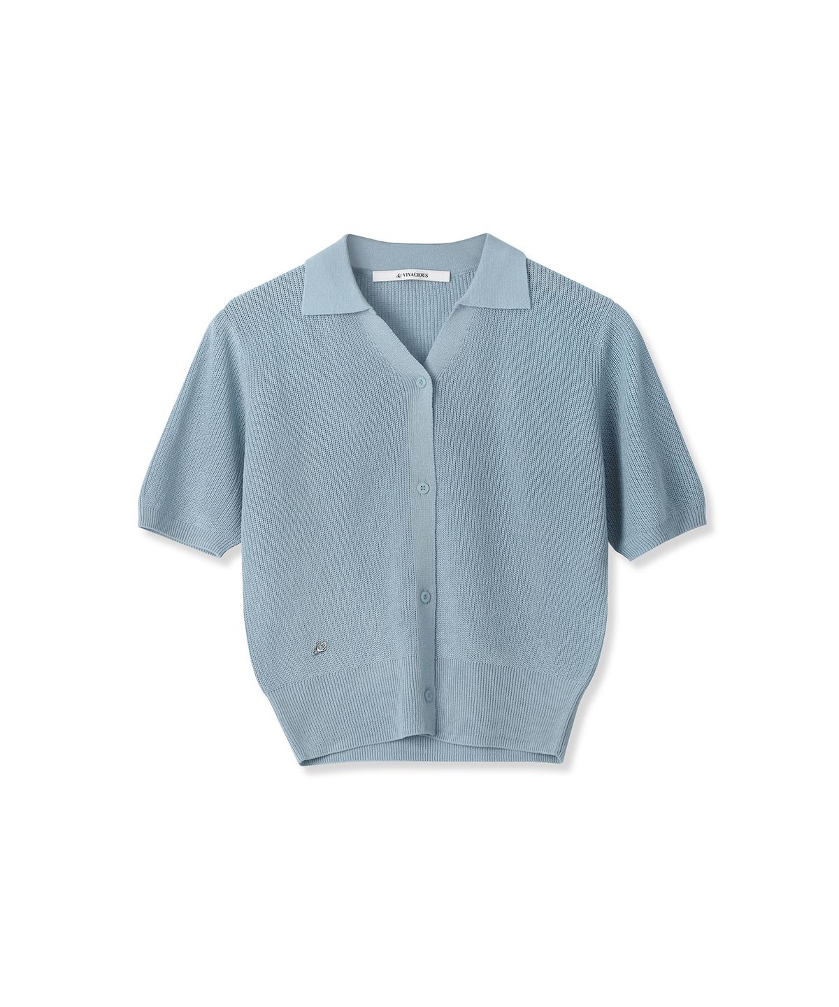 비바셔스(VIVACIOUS) Cooling Collar knit Cardigan - 4COL