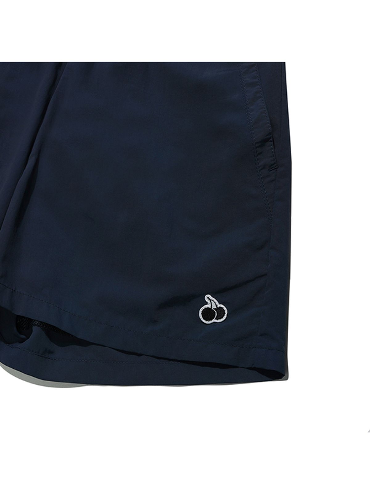 키르시(KIRSH) 유니 모노 체리 하프 밴딩 팬츠 [다크 네이비]