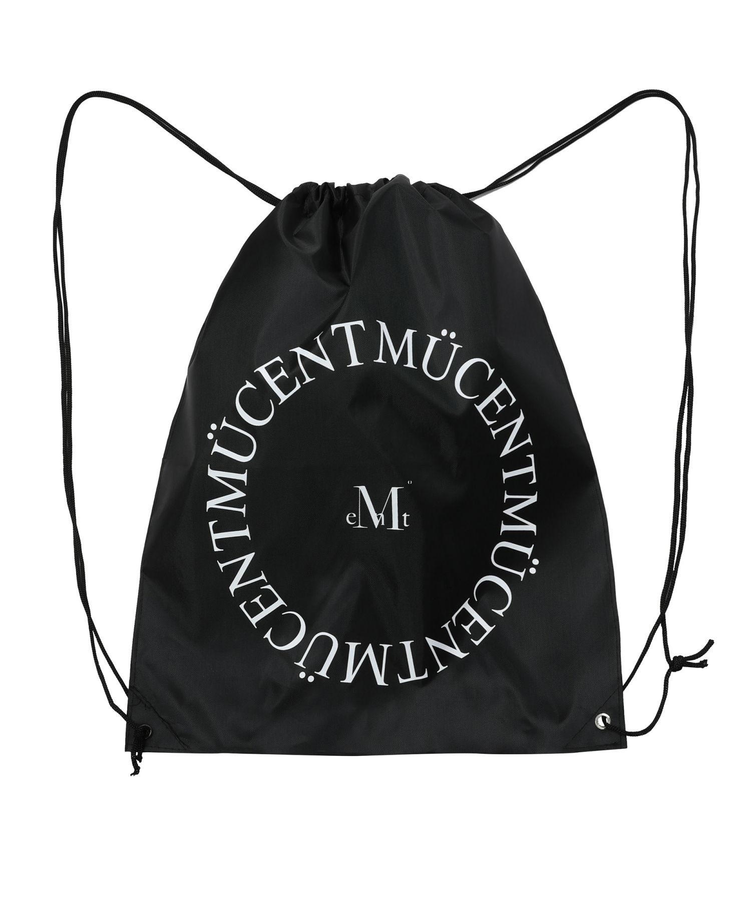 ☆MUCENT☆ Circular Logo String Gym Bag Unisex MUSINSA | MUCENT Circular logo string gym bag (unisex)