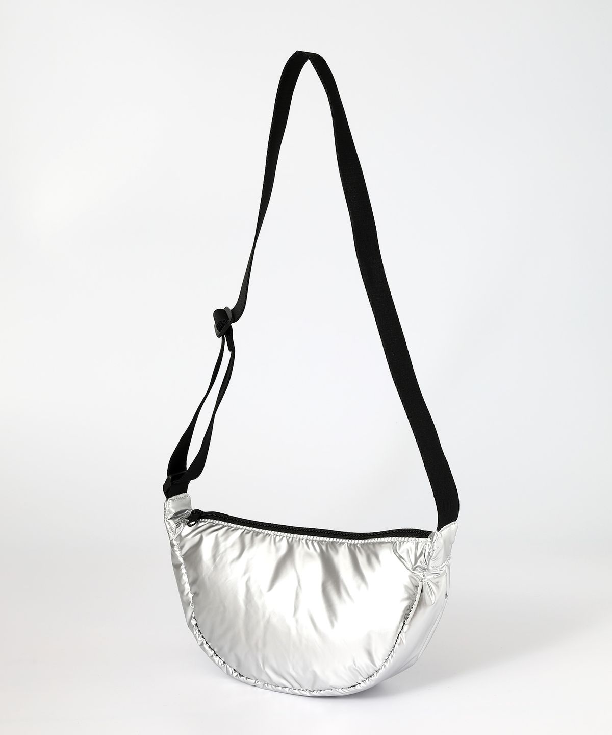 옐로우스톤(YELLOWSTONE) Light Half Moon Hobobag - Silver