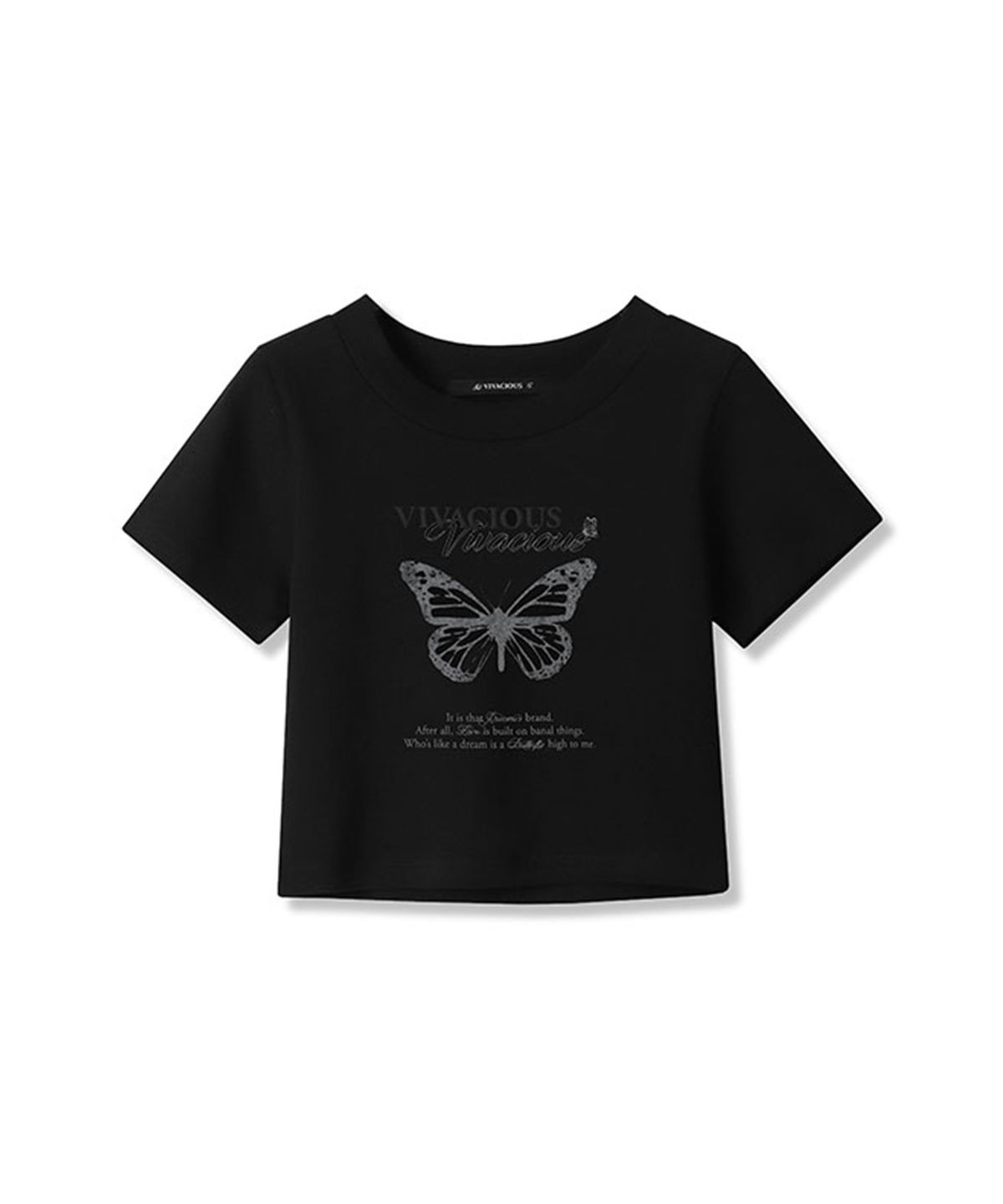 비바셔스(VIVACIOUS) History Crop T-shirt - 3COL