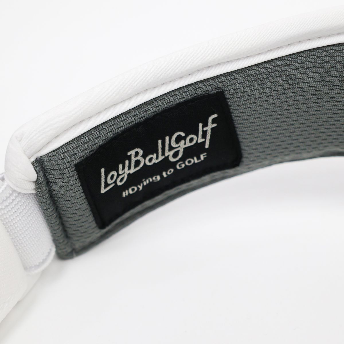 로이볼 골프(LOYBALLGOLF) Sun Visor - White