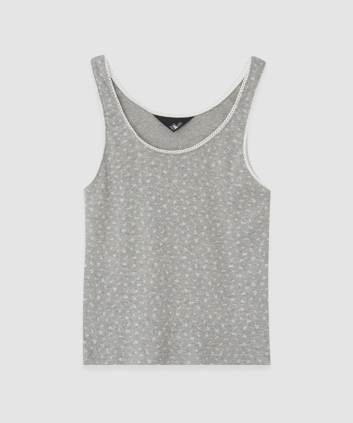 디어스토커(DEARSTALKER) D. BASIC COTTON FLOWER TOP - 4 COLOR