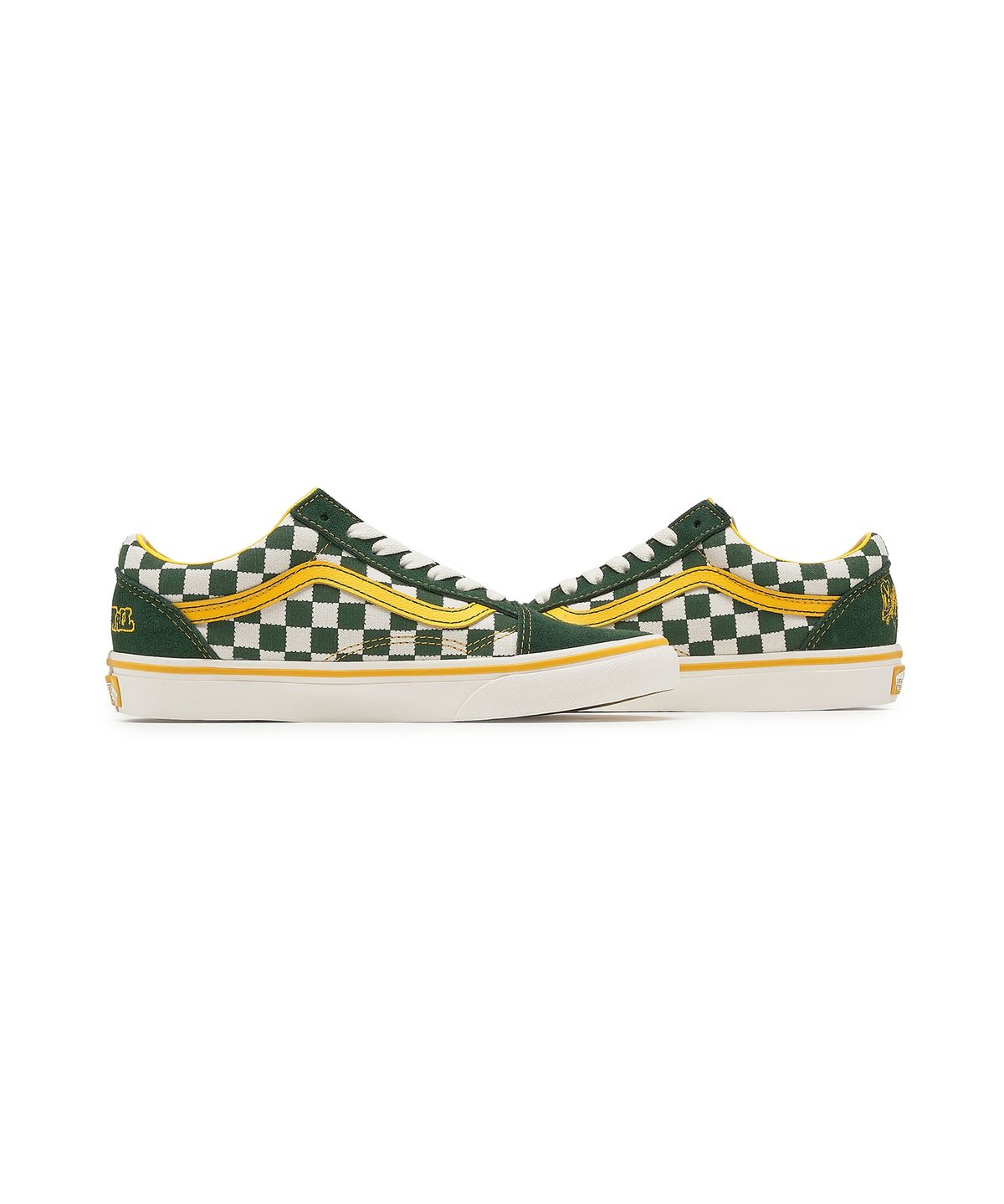 반스(VANS) 반스Ⅹ레어버스 올드스쿨 - (아티스트컬렉션) 그린:옐로우 / VN000CR502I1