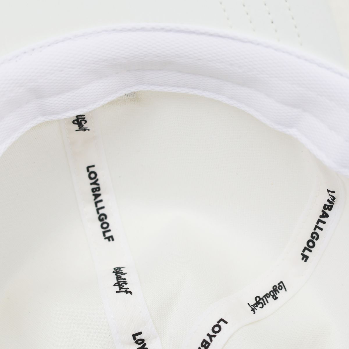로이볼 골프(LOYBALLGOLF) Shade Cap - Cream White (UV CUT)