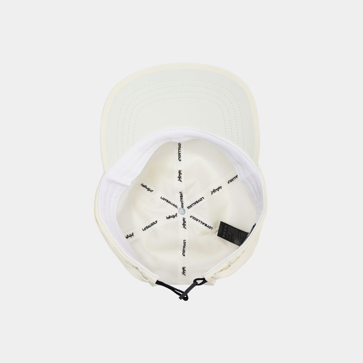 로이볼 골프(LOYBALLGOLF) Shade Cap - Cream White (UV CUT)