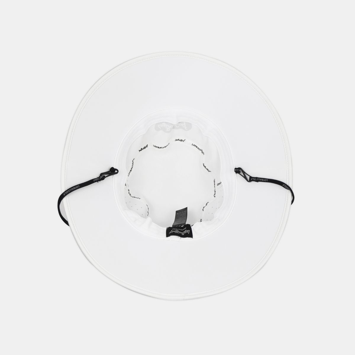 로이볼 골프(LOYBALLGOLF) Sun Hat - White (UV CUT)