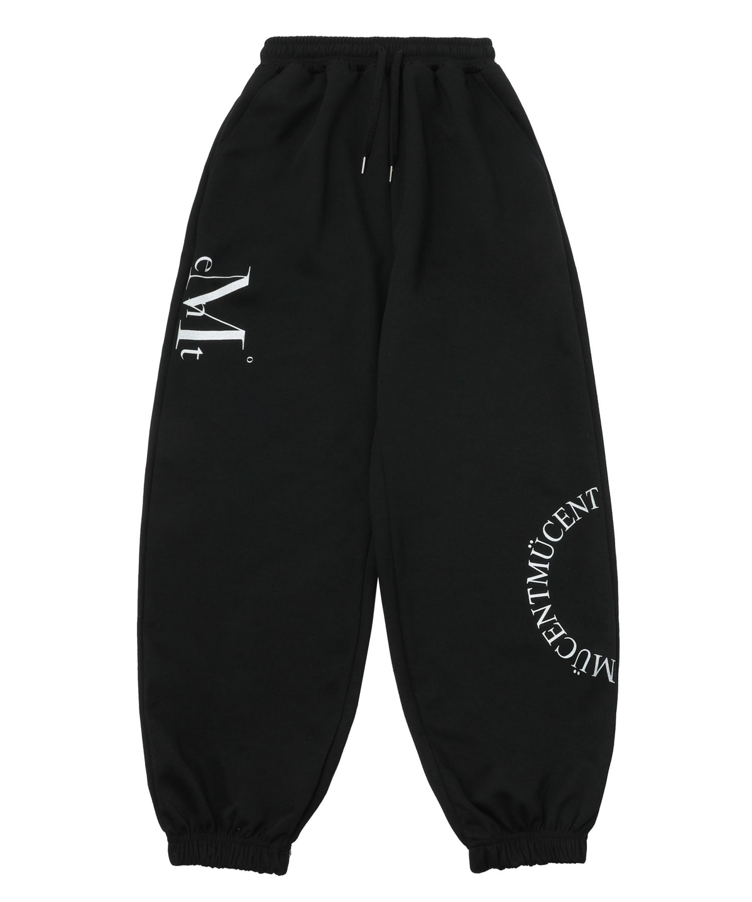 ★MUCENT★ Division Wide Sweat Jogger Pants Unisex Grey Blac MUSINSA | MUCENT Division Wide Sweat Jogger Pants Unisex
