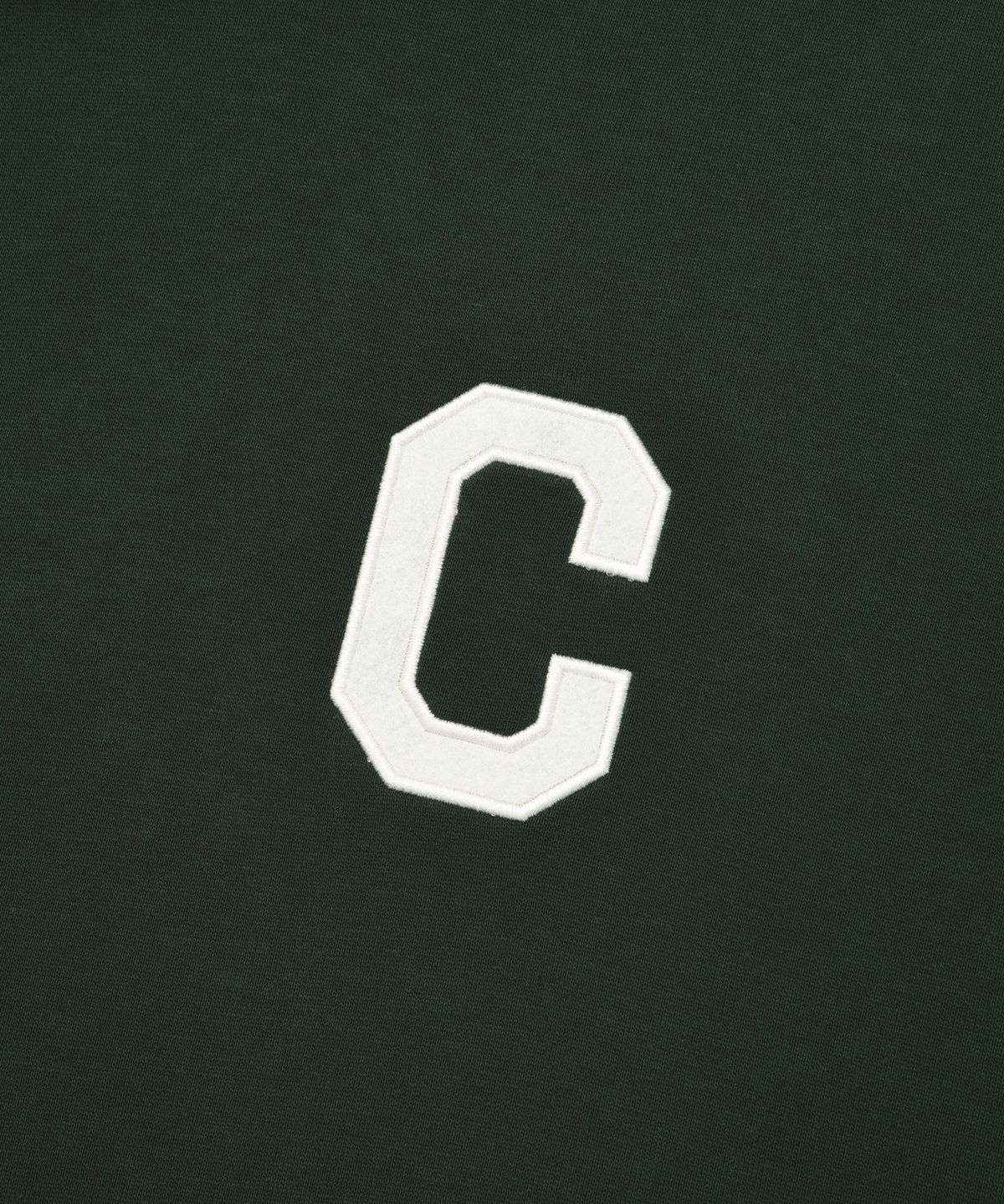 커버낫(COVERNAT) C 로고 후디 브리티쉬 그린
