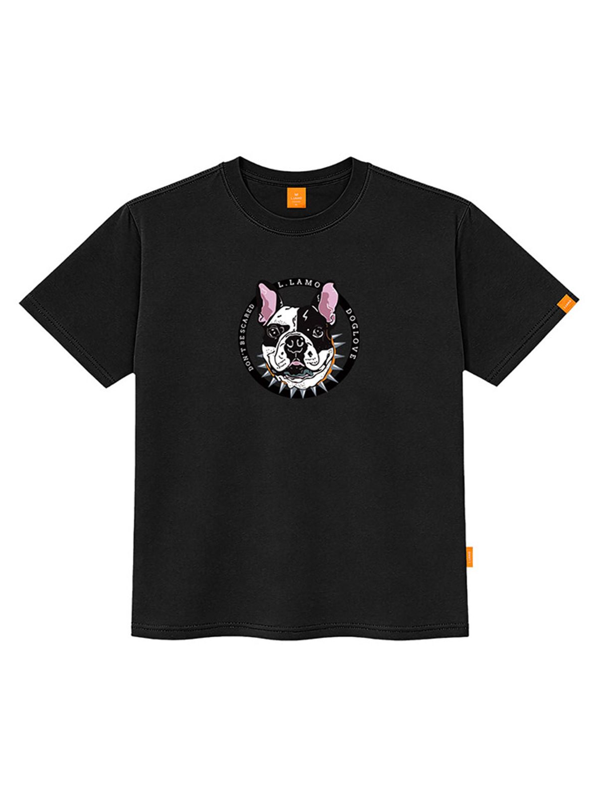 엘라모(LLAMO) 도그러브 반팔티셔츠 남녀공용 빅사이즈 S~4XL