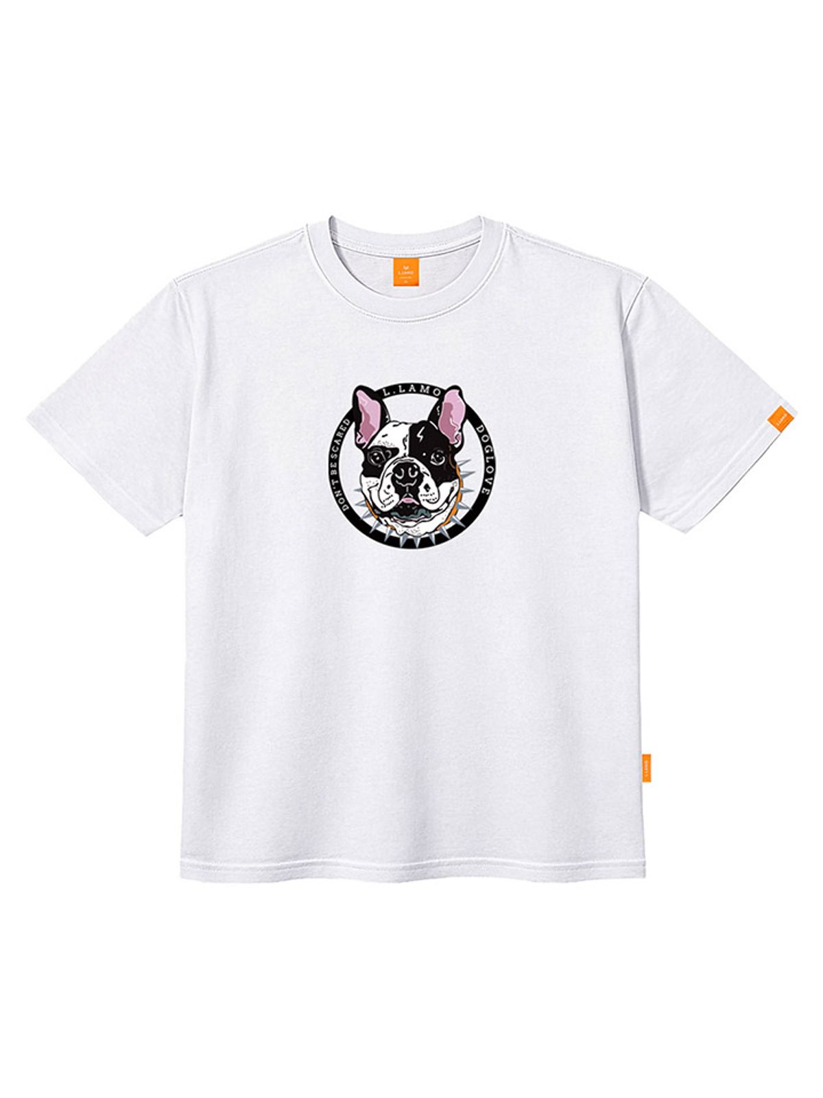엘라모(LLAMO) 도그러브 반팔티셔츠 남녀공용 빅사이즈 S~4XL