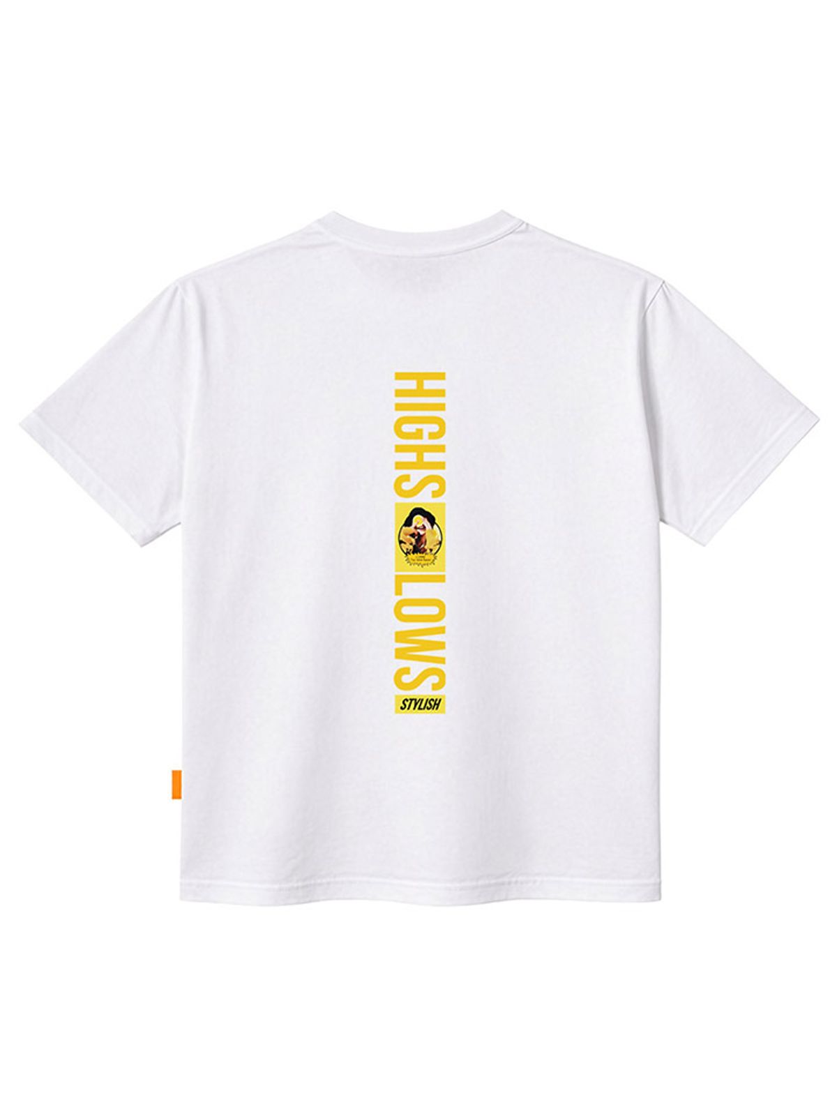 엘라모(LLAMO) 하이앤로우즈 반팔티셔츠 남녀공용 빅사이즈 S~4XL
