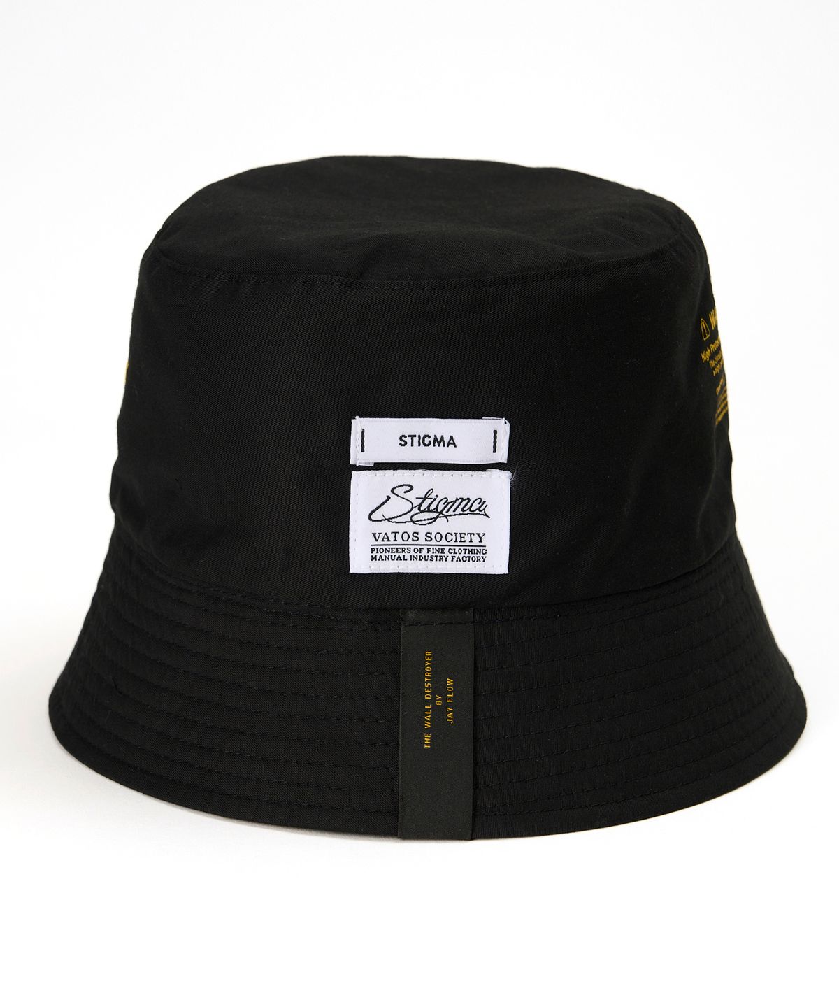 스티그마(STIGMA) Square Camouflage Reversible Bucket Hat Gray
